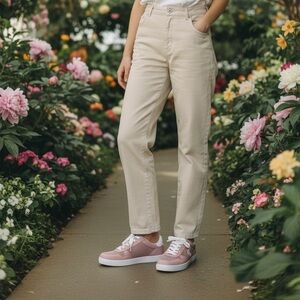 Calvin Klein Jeans Blush Pink Sneakers